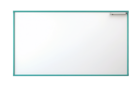 Portable Whiteboard on Stand with Marker Holder