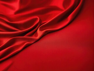 Obraz premium red satin background