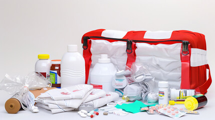 First Aid Essentials: Bandages, Antiseptics, and Kits