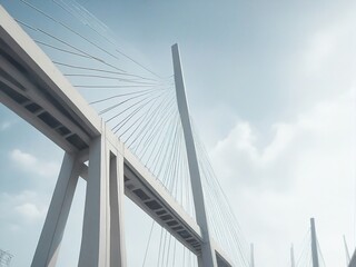 Fototapeta premium bridge over the river