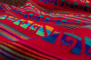Fabric design with fretwork, Mexico