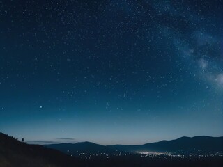 Fototapeta premium starry night sky