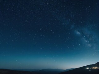 starry night sky