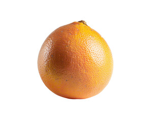 A Single Grapefruit with a Transparent Background PNG