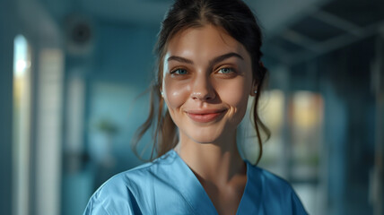 Nurse, medical, doctor, hospital, office, Generative AI