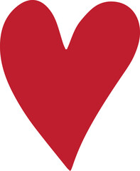 Heart, love, romance or valentine's day red heart. Heart vector icons. Red heart love symbols isolated vector.