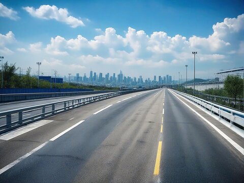 highway in the city