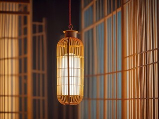 lantern in the cage