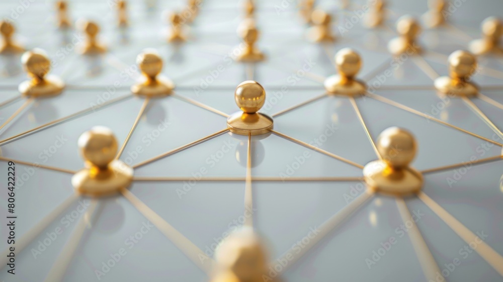 Aufkleber random blank spaces frame the elegance of a network icon, capturing the essence of connectivity in a