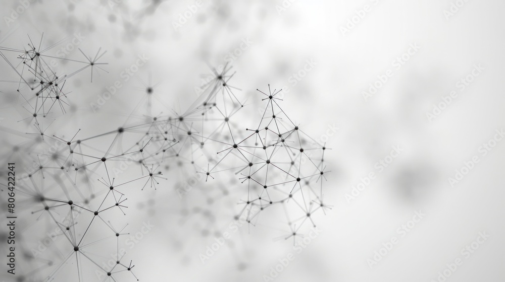 Aufkleber random blank spaces frame the elegance of a network icon, capturing the essence of connectivity in a