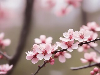 pink cherry blossom