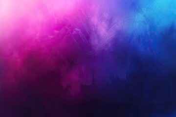 A colorful background with purple and blue tones. The background is blurry and has a lot of texture
