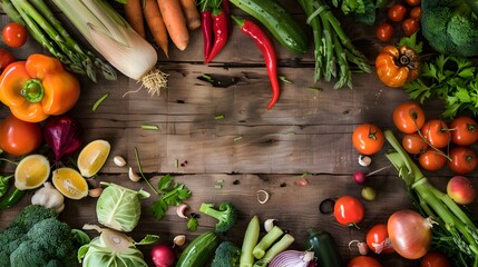 raw vegetable ingredients for meal preparation in honor of national vegetarian week