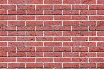 the old red brick wall