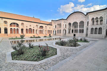 The Tabatabai House  historic house museum in Kashan, Iran