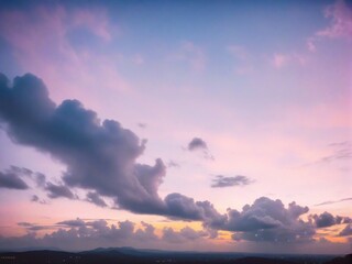 Obraz premium sunset over the ocean