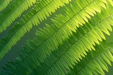 Fern leaf background