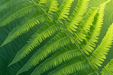 Fern leaf background