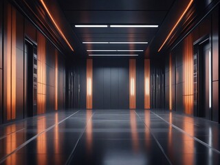 corridor in a building