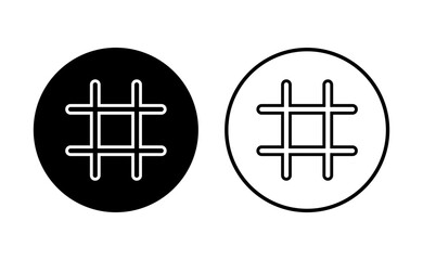 Obraz premium Hashtag icon set. hashtag symbol