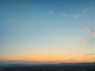 Fototapeta premium sunset in the sky