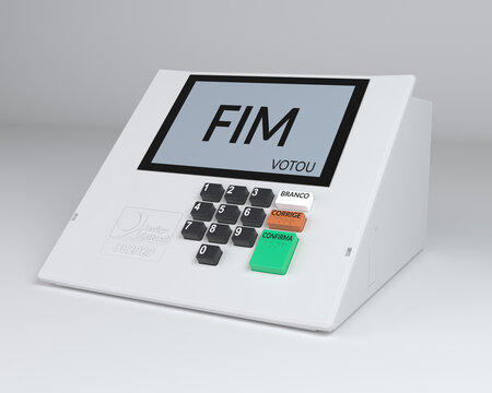 Urna eletr&ocirc;nica elei&ccedil;&otilde;es 2024 Brasil