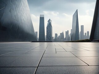 Fototapeta premium modern city skyline