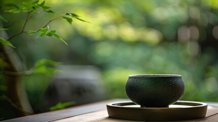The simplicity of the ritual is striking requiring only tea water and mindfulness.