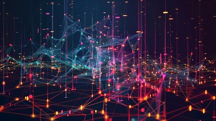 Witness machine learning algorithms in action through captivating illustrations. Dive into dynamic data transformations.