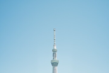 Obraz premium 日本の浅草で見たスカイツリー周辺の風景