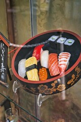 日本のお寿司の食品サンプル