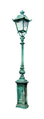 retro post lamp watercolor digital painting good quality