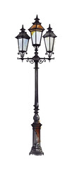 Obraz premium retro post lamp watercolor digital painting good quality
