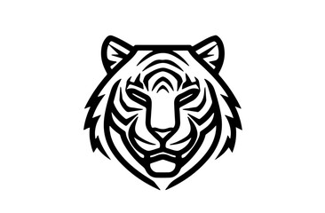 Tiger logo design vector illustration