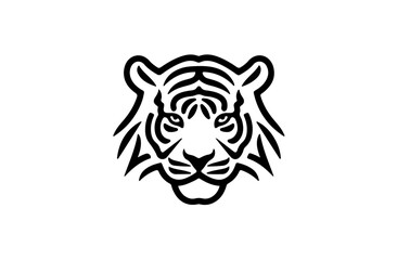 Tiger logo design vector illustration