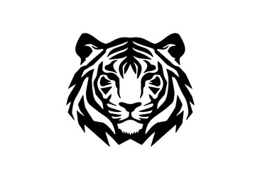 Tiger logo design vector illustration