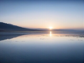 Fototapeta premium sunset over the sea