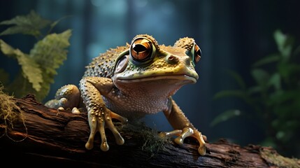 Nocturnal tree-dwelling frog,