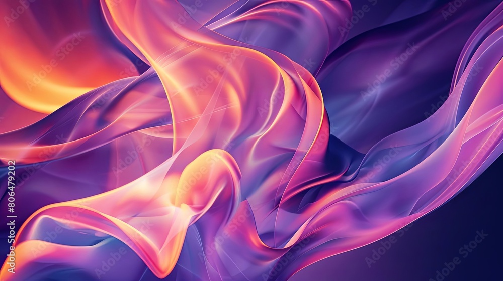 Poster dynamics of abstract movement with kinetic techniques, featuring a red and white striped pattern, a 