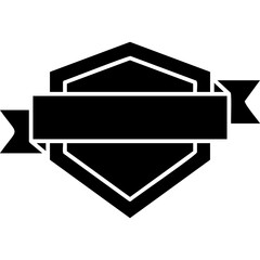 Ribbon Badge Icon