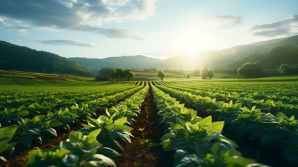 Sustainable agriculture practices promoting organic farming