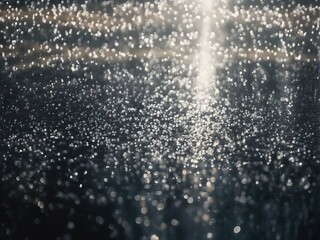 Obraz premium rain drops on the window