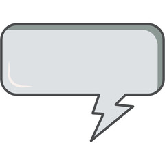 Speech Bubble Sticker