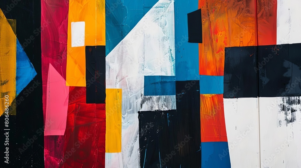 Poster use of color contrast to create visual focus in this painting