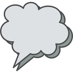 Speech Bubble Sticker