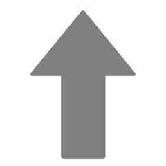 arrow up icon design illustrauion.