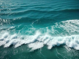 Fototapeta premium waves on the beach