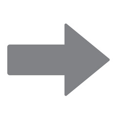 Arrow right icon design illustration.