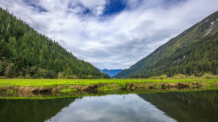 Stafford Estuary Conservancy, Loughborough Inlet, British Columbia