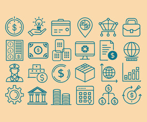 icons for web and business